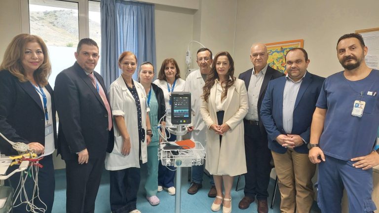 Εύβοια: Νέα προσφορά ΖΩΗΣ από τον Σύλλογο «Θα Ξαναβγεί ο Ήλιος – Αλέξανδρος» στο Γενικό Νοσοκομείο Χαλκίδας-Παρέδωσε δύο μόνιτορ ζωτικών οργάνων